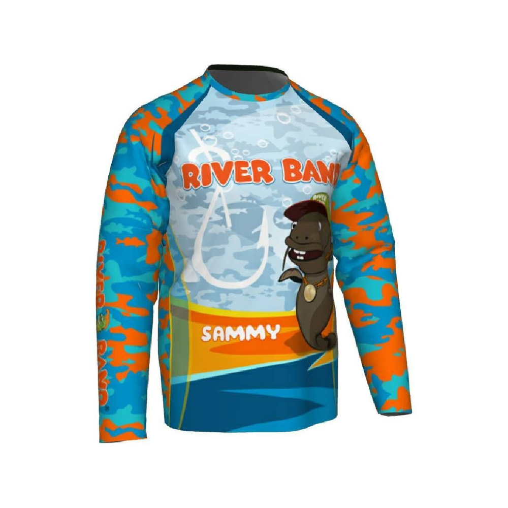 Футболка детская рыболовная River Band SAMMY размер 164