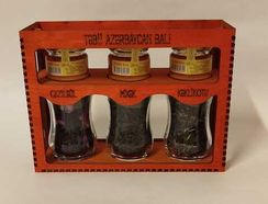 Armudu Azerbaijan tea-honey set 3-lü dəst