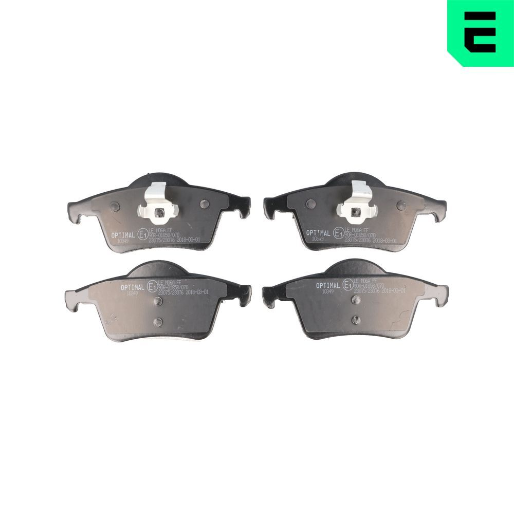 OPTIMAL - BP10349-OPT - Brake Pad Set, disc brake