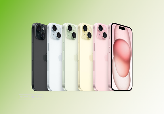 Телефон Apple iPhone 15 128Gb (Green)