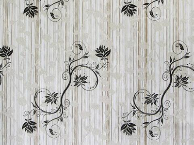 Пленка самоклеящаяся 45см*8м Цветы на золотом фоне