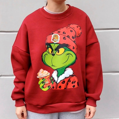 Свитшот IHERO Гринч (Оверсайз)