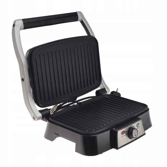 Гриль электрический контактный 1500 Вт. Kamille KM 6707 с антипригарным покрытием