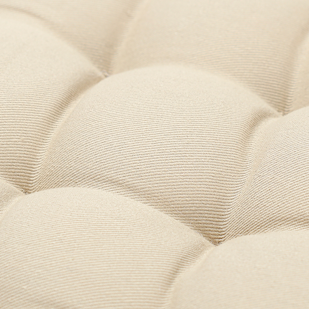 Подушка на стул из хлопка бежевого цвета из коллекции essential, 35х35 см