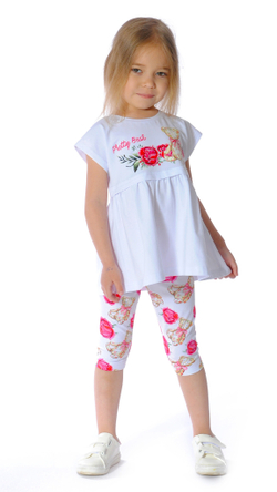 Комплект трикотажный для девочки 2-8 лет Fleur de Vie