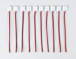 Ambrella Соединитель гибкий односторонний для светодиодной ленты 5050 12/24V (2 конт.) 150 мм GS7101 (10шт) LED Strip GS7101