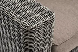 "Боно" лаунж-зона из искусственного ротанга, цвет графит