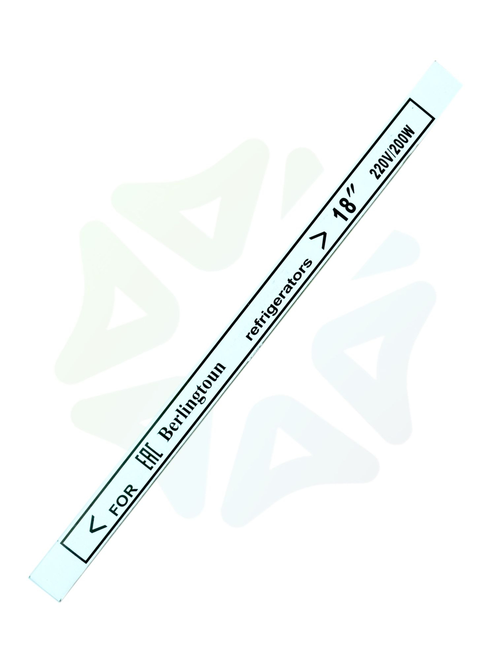 ТЭН стеклянный трубчатый 18" для холодильника 200W