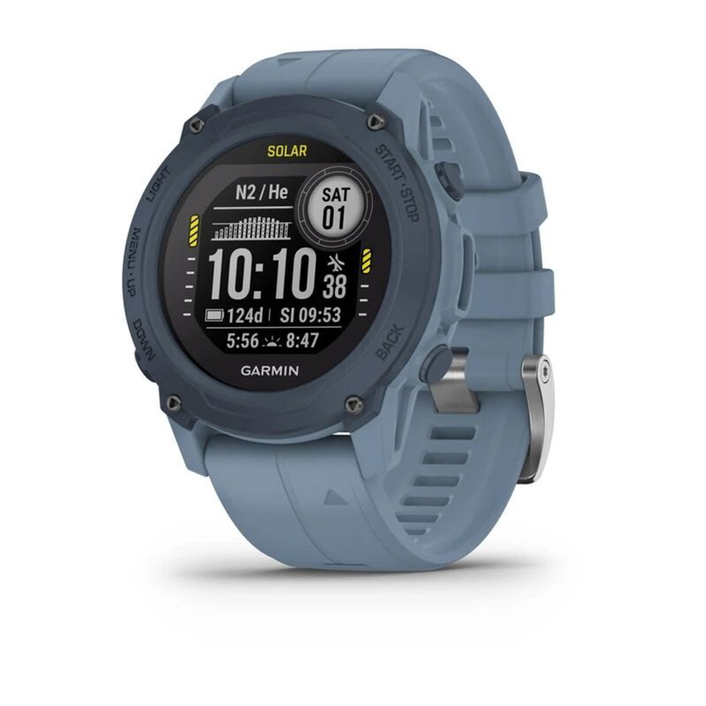 Умные часы Garmin Descent G1 Solar Dive Computer Hurricane Blue