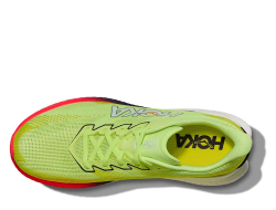 Мужские беговые кроссовки Hoka Mach X 3 M Лаймово-красные