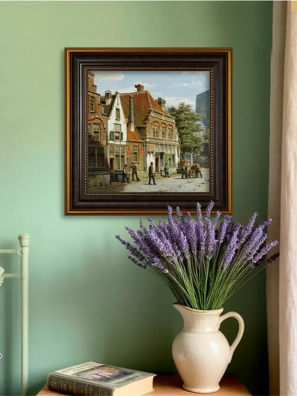 Картина серии "Голландия" настенная для интерьера 26*26 см