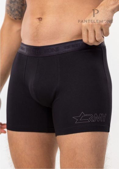 Трусы мужские боксеры удлинённые Pantelemone PMHL-1541, черный