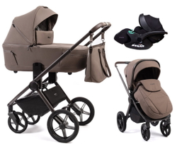 Детская коляска Peppy Monaco Thermo 3 в 1 с автокреслом Verona Mocco