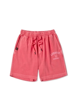 Пигментные шорты с арочной надписью