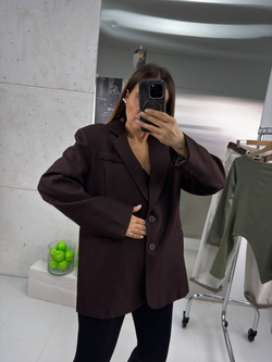 Блейзер женский арт. 1106 цвет "шоколадный"