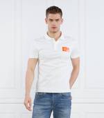 Поло COLORED ADDRESS BOX CALVIN KLEIN JEANS - белый(J30J322854)