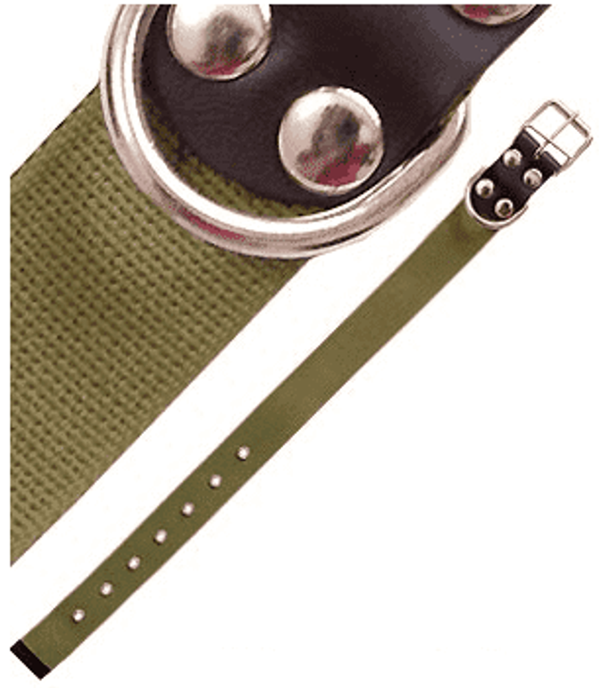 ОШЕЙНИК &quot;BUDDY&quot;  35мм БРЕЗЕНТ 40-62см В20306