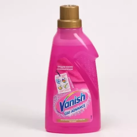 Пятновыводитель/отбеливатель Vanish"Oxi Advance" Мультисила, гель, для белых тканей, 750мл