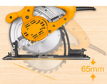 Циркулярная пила INGCO CS18538 INDUSTRIAL 185х20 мм 1,4 кВт