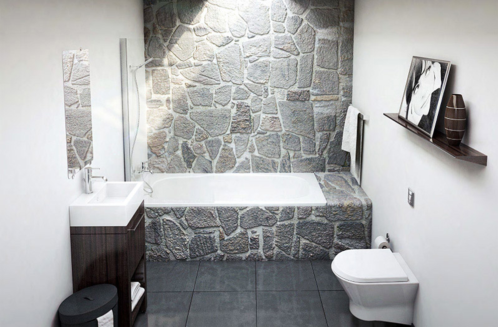 Ванна стальная BLB Atlantica 180х80 пристенная (B80A б/руч.)