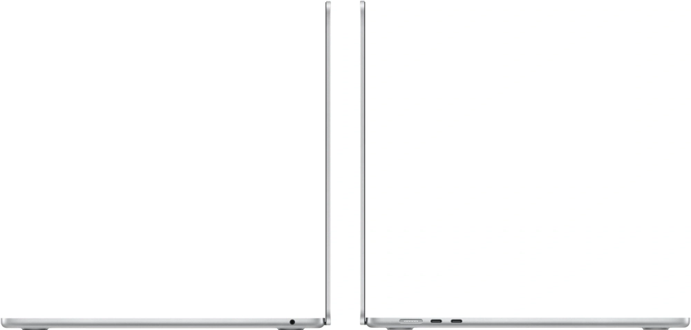 Ноутбук Apple MacBook Air A3241 M4 10 core 16Gb SSD512Gb/10 core GPU 15.3" Liquid Retina (2880x1864) macOS silver WiFi BT Cam (MW1H3LL/A)