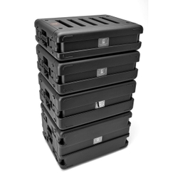 RACK | Ударопрочный Короткий рэковый кейс 3 юнита глубина 30 см DGCASE@RACK3US30 | Внутр. размеры 485*265*145мм