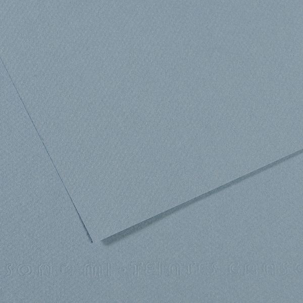 Бумага для пастели Mi-Teintes 160 г/м², 75х110 см, 10 л, №490 Синий светлый, Canson, C31032S150