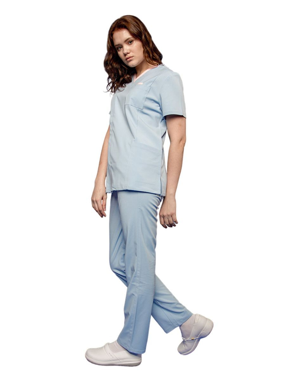 Туника медицинская женская Pulse 268 California, R132 светло-голубой, L