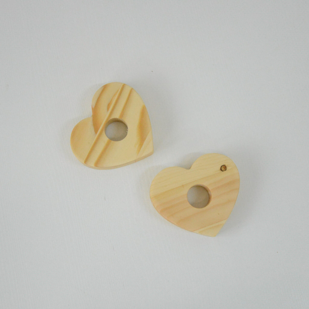 Набор подсвечников Сердечки, 2шт