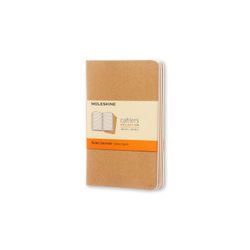 Блокнот Moleskine Cahier Pocket бежевый (QP411)