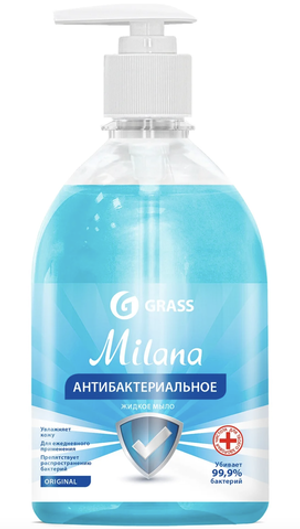 GraSS "Milana" Жидкое мыло антибактериальное Original 500 мл