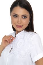 Блуза Нежность (лён,вайт) Diolche