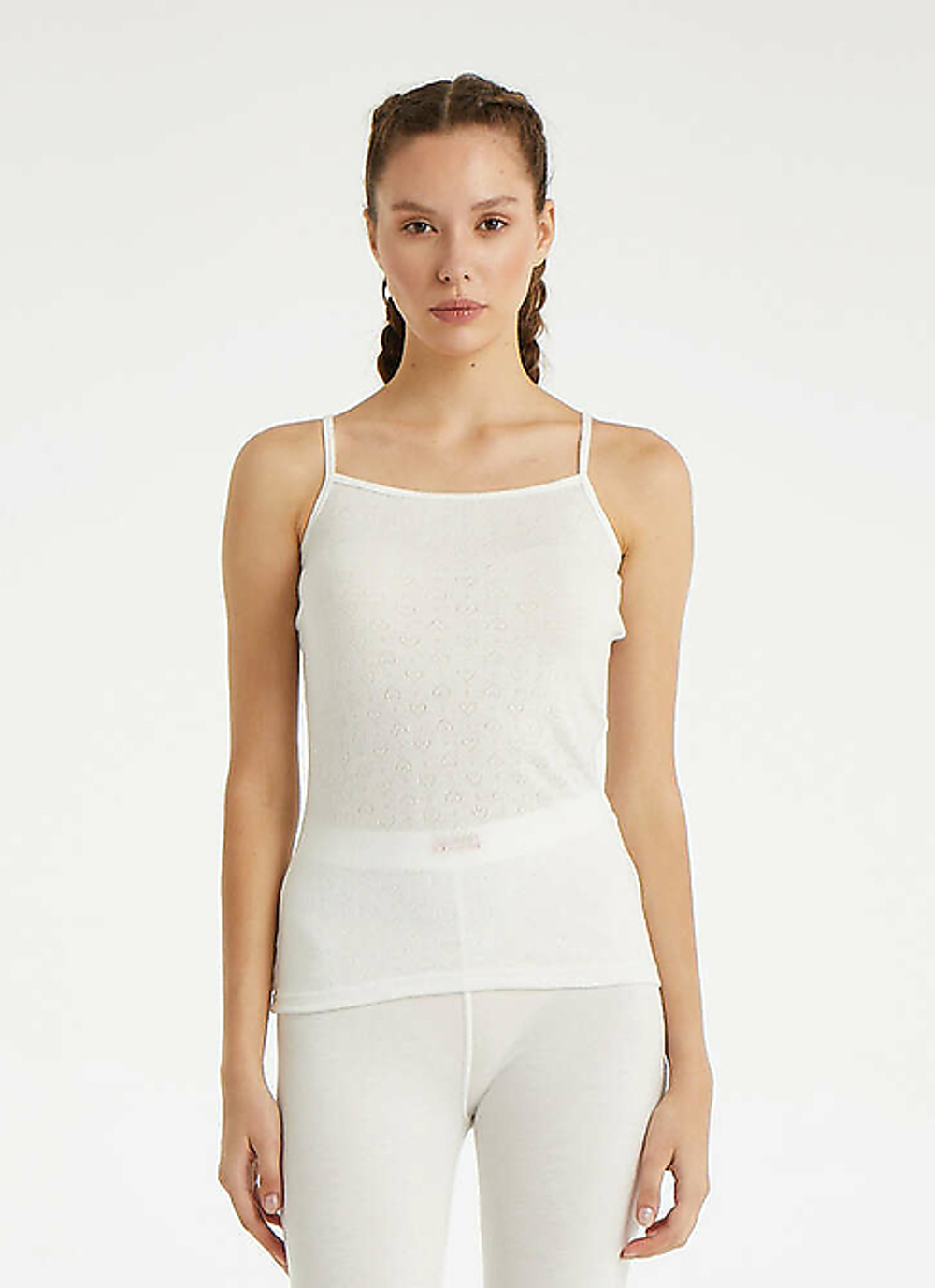 Майка термо женская белый