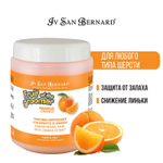 Маска Iv San Bernard Fruit of the Groomer Orange восстанавливающая для слабой выпадающей шерсти с протеинами овса 1000 мл