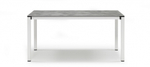 Стол ламинированный раздвижной Scab Design Pranzo Extendable, белый, цементный