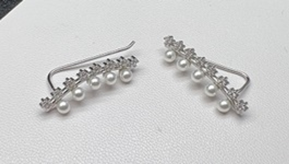 Серьги из серебра 925 пробы