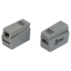 Клемма ЭРА NO-225-411 быстрозажимная 221-112 для светильников 2 полюса 0.5-2.5мм2 упаковка 50 шт