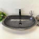 Раковина из речного камня RS-63532 (75*43*17) 0125