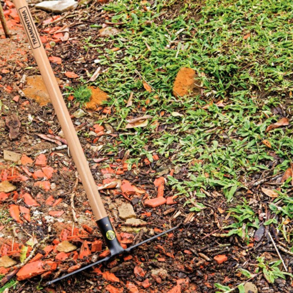 Грабли Tramontina 77101624 садовые рукоятка 120 см эвкалипт