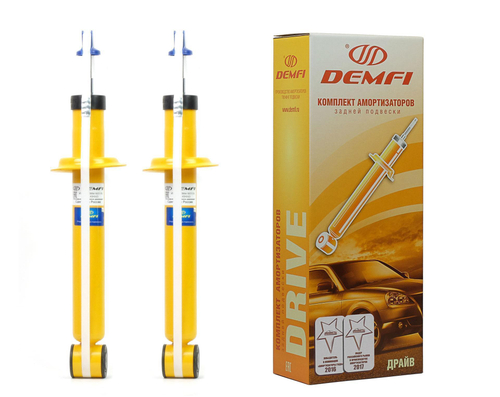 Стойка задняя ВАЗ 1119 драйв газомасляная Демфи 2шт