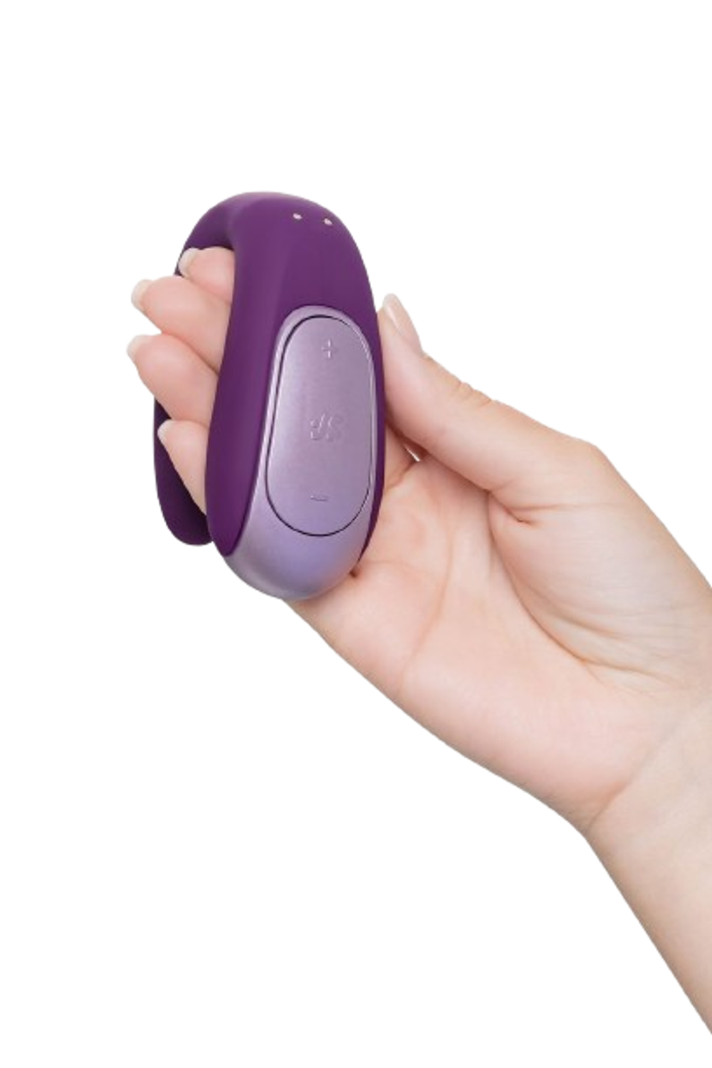 Парный вибратор Satisfyer Double Fun (пульт ДУ + приложение на смартфон)