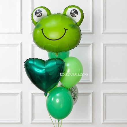 Сет шаров «Зеленая лягушка»