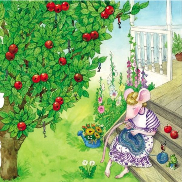 Мышь Гликерия. Цветные и полосатые дни