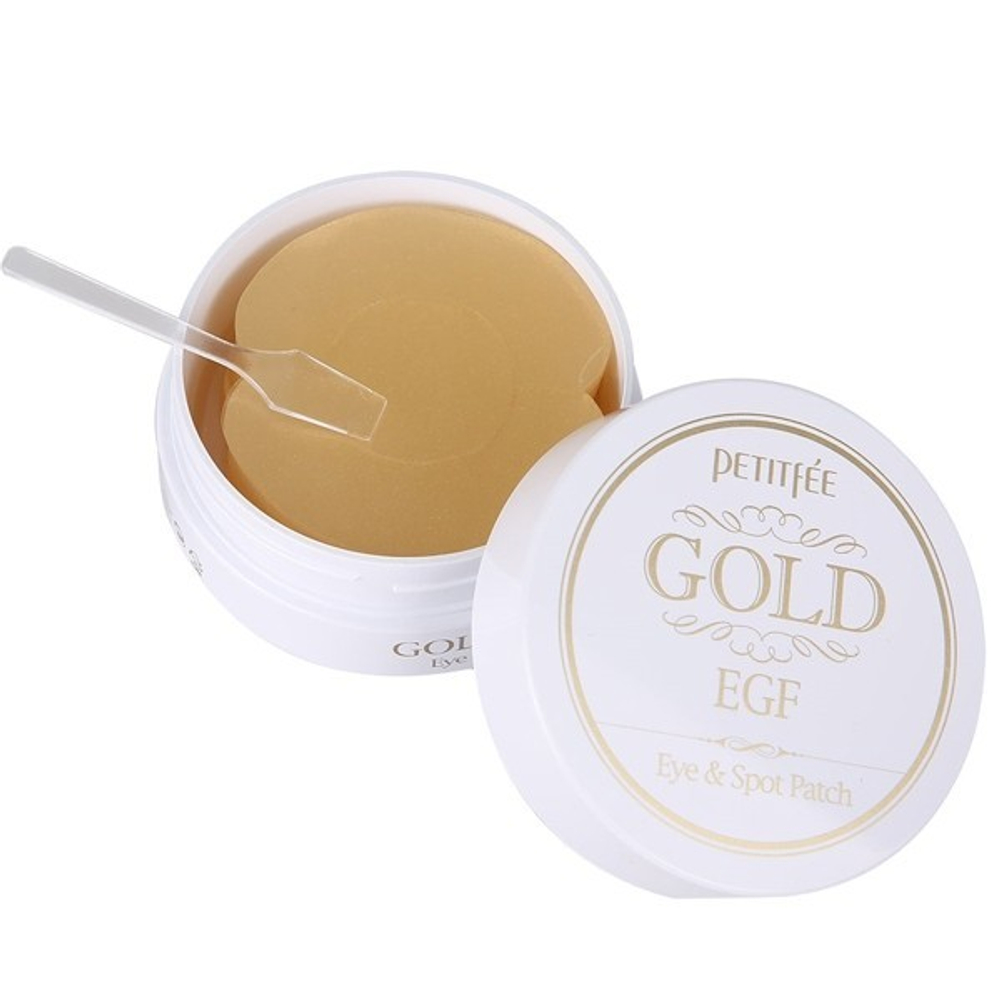 Petitfee premium gold & egf eye patch – Гидрогелевые  патчи для глаз