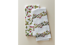 Zara Home кухонное полотенце из хлопка, цветочный мотив, 60 40 см (комплект 2 шт.) · 9276/026