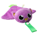 3612537 Пустышка/комфортер «Совушка», силиконовая, с мягкой игрушкой