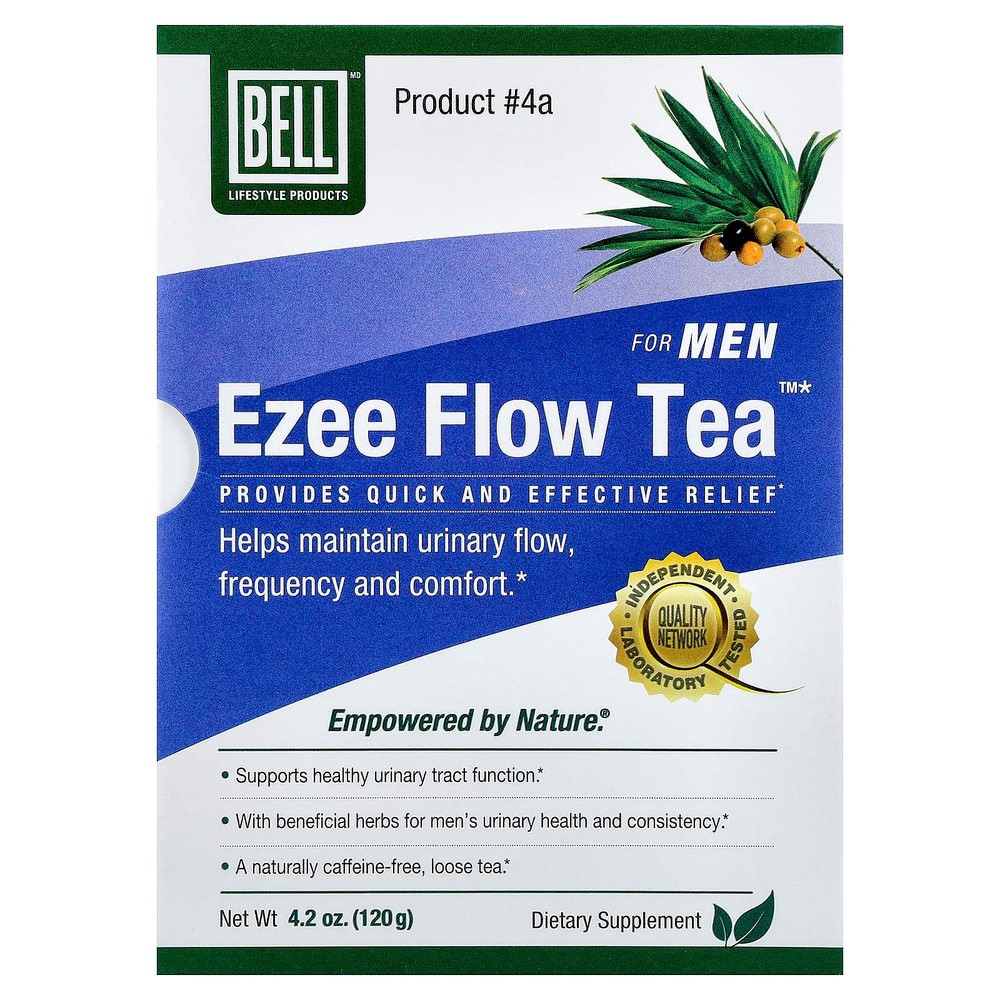 Bell Lifestyle, Ezee Flow Tea ™ для мужчин, 120 г (4,2 унции)