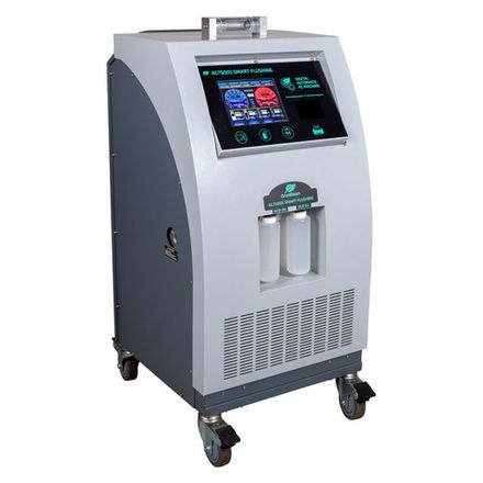 Цена на GrunBaum (AC7500S) Установка для заправки автокондиционеров SMART FLUSHING, автоматическая, R134
