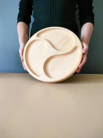 Менажница деревянная сервировочная из кедра для подачи