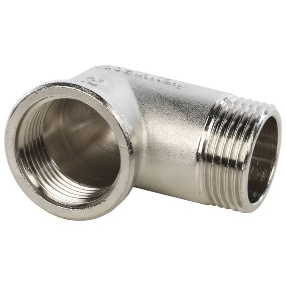 Угольник STOUT никелированный НВ 1 купить в Москве и Московской области по низкой цене с доставкой по России — (1) Угольник STOUT никелированный НВ 1 — (1)